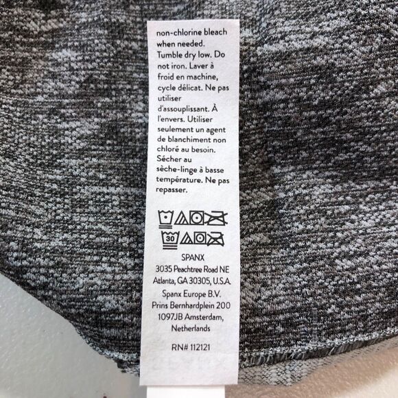 Spanx Seamless Sculpt Legging Spacedye Cloudy Gray sz S 50285R Womens - Picture 7 of 10